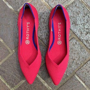 *Retired* Rothy's The Point | Hot Pink Size 9.5